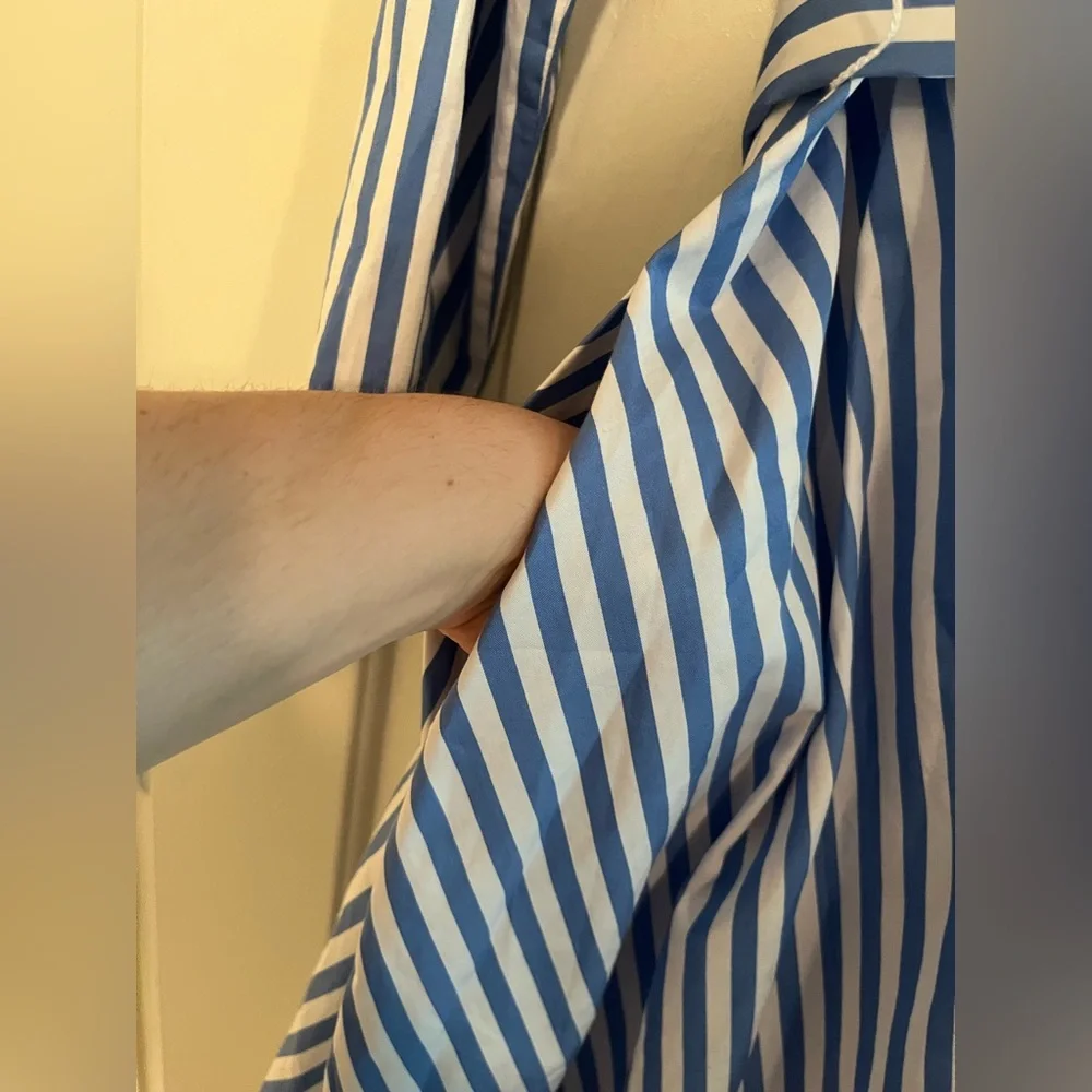 Talbots Classic Poplin Shirt Dress - Picture 5 of 6